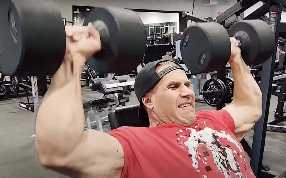 Jay Cutler Shares Advice During “Fit for 50” Shoulder and Triceps Workout – Breaking Muscle