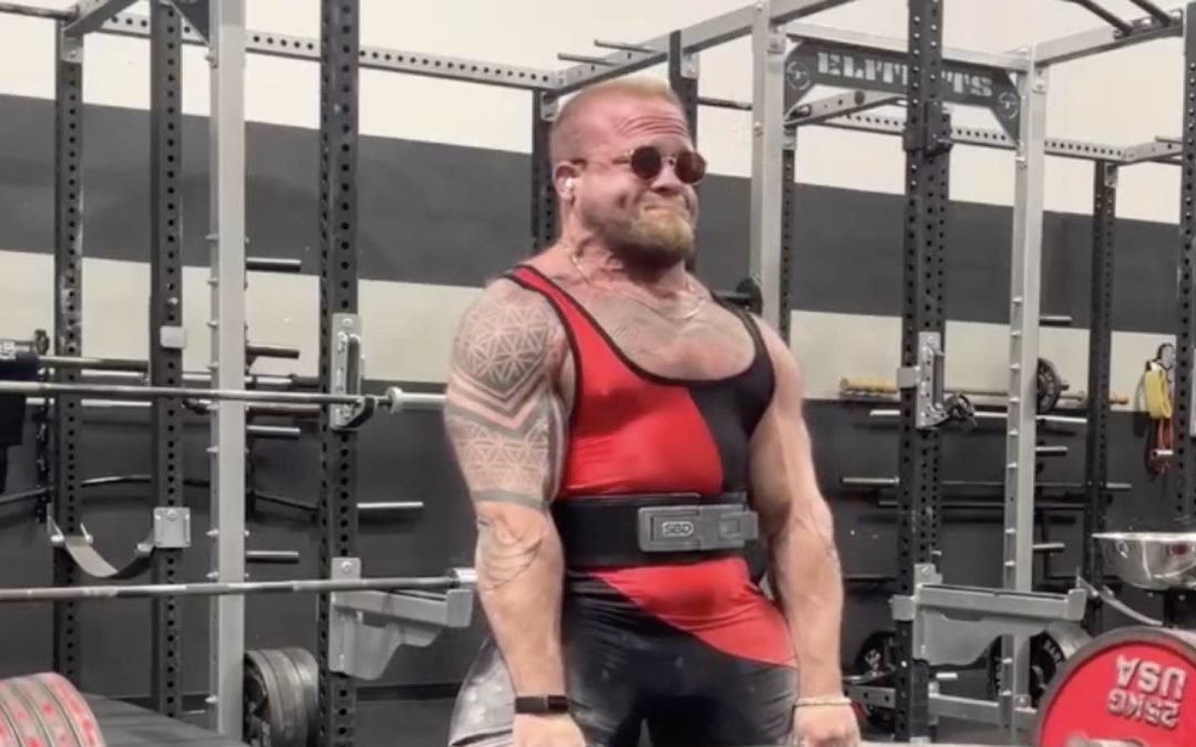 Joe Sullivan Scores Raw Deadlift PR of 345 Kilograms (760.6 Pounds) After Nerve Damage – Breaking Muscle