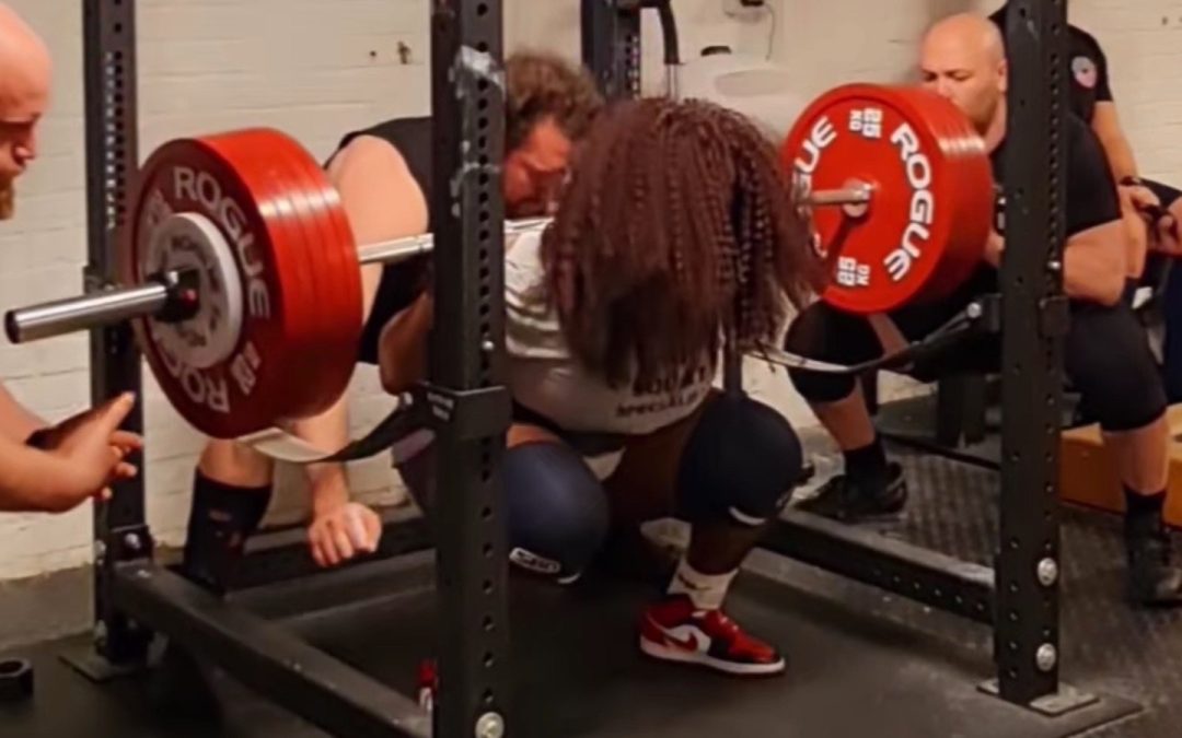 Sonita Muluh (+84KG) Scores Squat One Kilogram (2.2 Pounds) Above Raw World Record in Training – Breaking Muscle