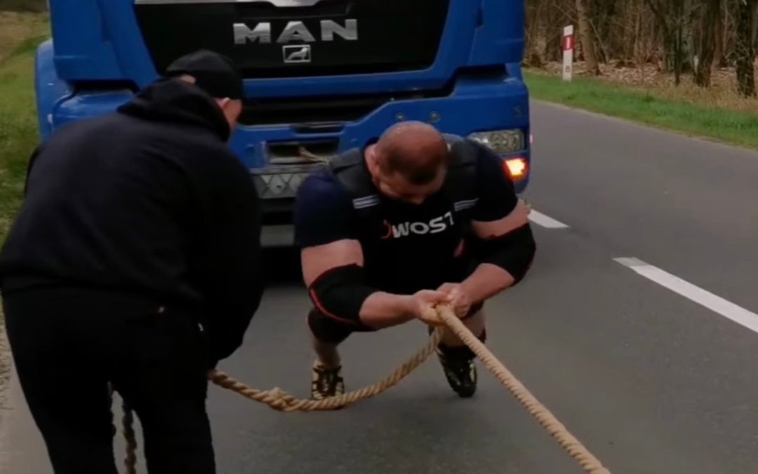 Mateusz Kieliszkowski Pulls 32-Ton Truck as His World's Strongest Man Return Nears – Breaking Muscle